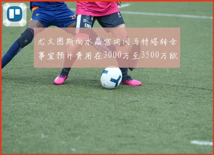 尤文图斯向水晶宫询问马特塔转会事宜预计费用在3000万至3500万欧元之间